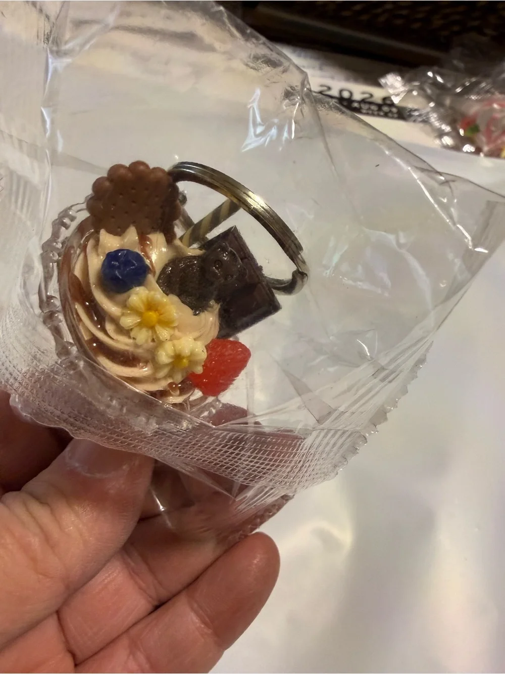 Mini Dessert Charm Keychain